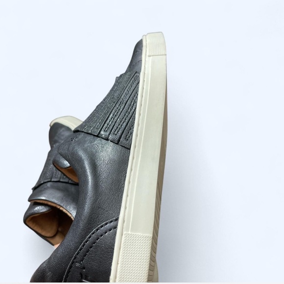 Frye black leather leather sneakers Sz 7 - Picture 6 of 7